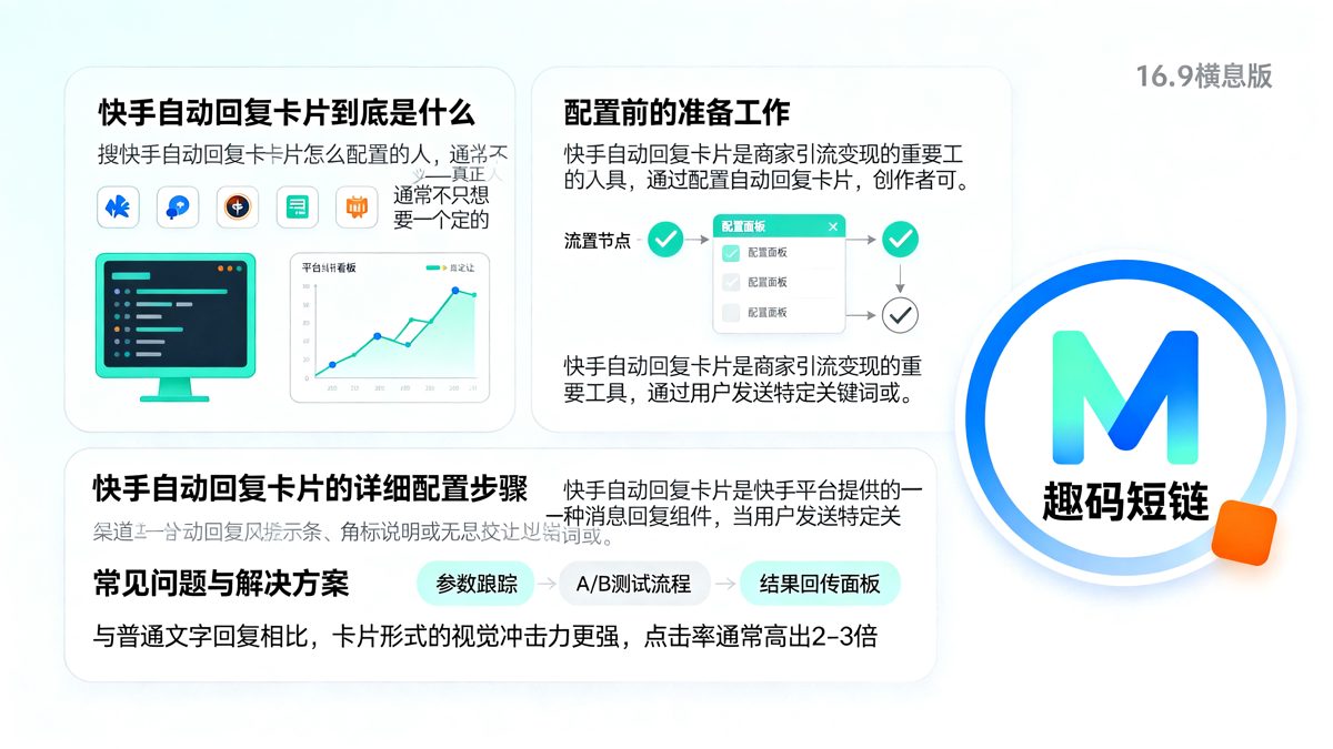 快手自动回复卡片怎么设置？2024年最全配置教程正文图