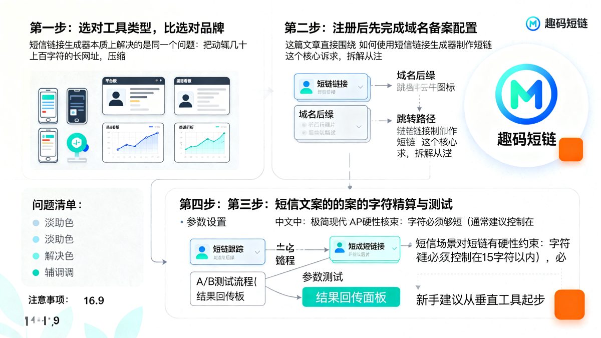 短信链接生成器Top榜单：新手如何用工具快速制作短链正文图