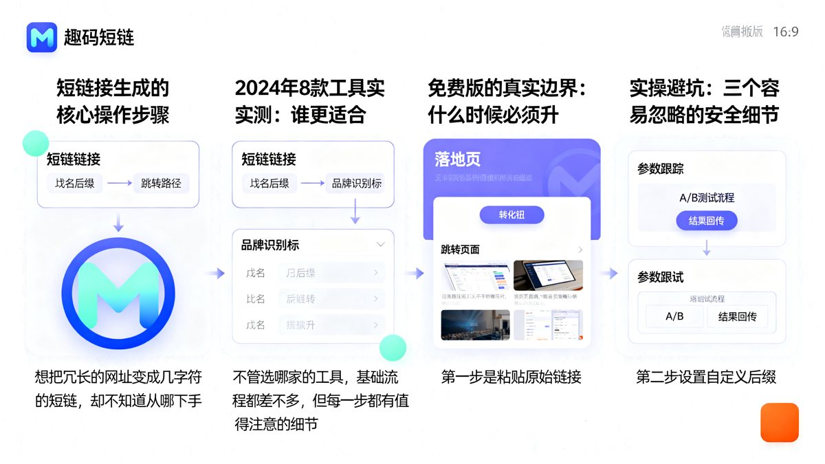 免费短链接生成器怎么用？2024年Top8工具实操指南正文图