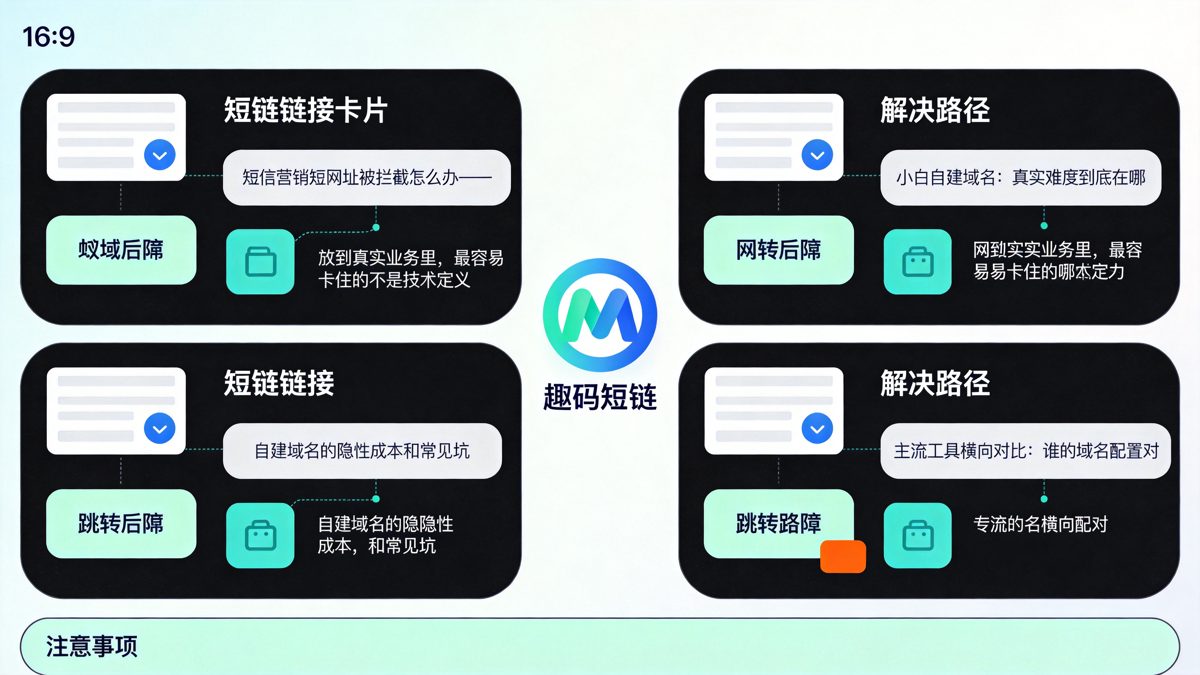 短信营销短网址被拦截怎么办：小白自己配置域名的可行路径正文图