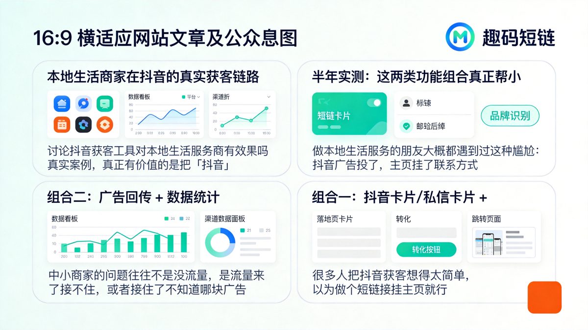 用了半年抖音获客工具，最后我筛选出这2类适合小商家的功能组合正文图