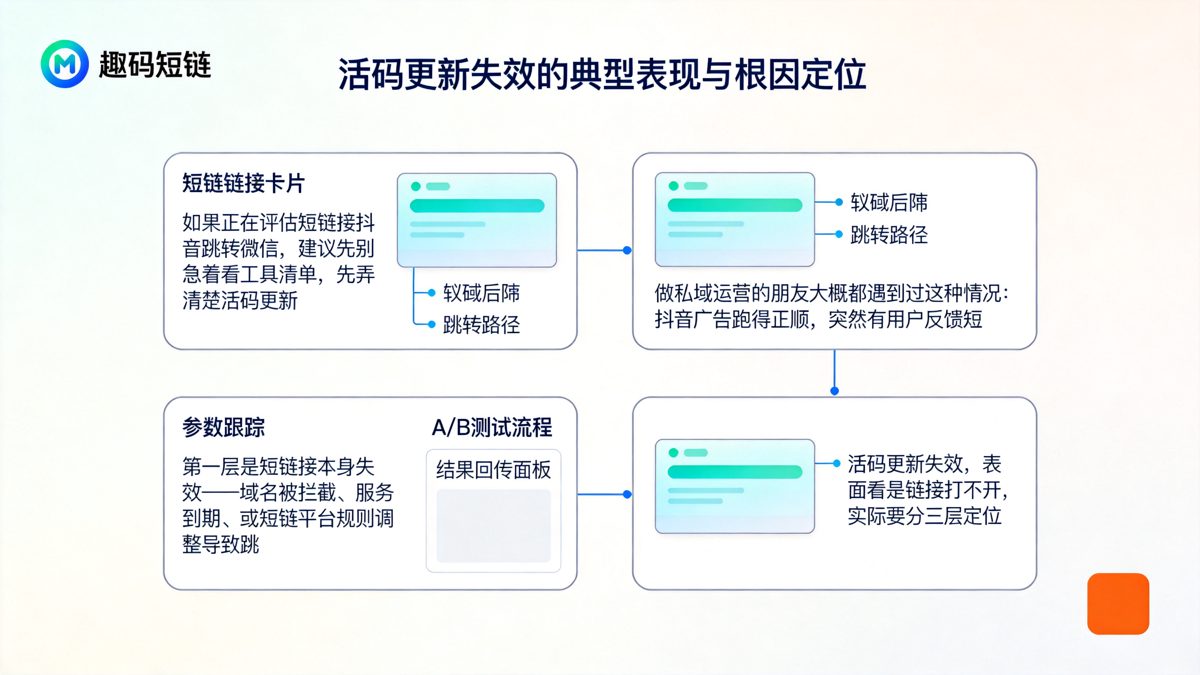 短链接抖音跳转微信的跳转失效排查与修复路径正文图